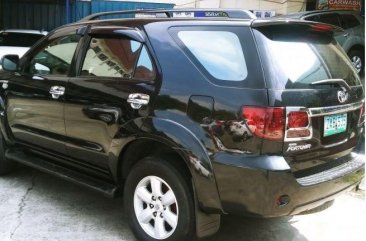 Black Toyota Fortuner 2005 for sale in Manila