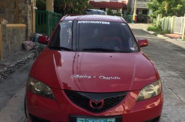 Red Mazda 3 for sale in Quezon City