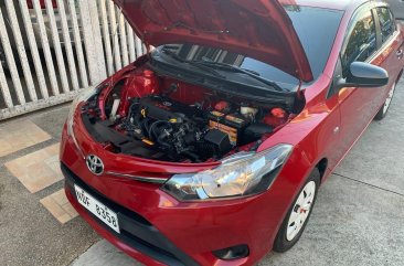 Red Toyota Vios for sale in Manual