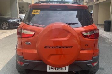 Selling Orange Ford Ecosport in Quezon City