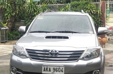 Sell Grey 2015 Toyota Fortuner in Quezon City