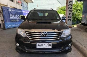 Black Toyota Fortuner for sale in Bacoor