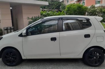 White Toyota Wigo for sale in Manila