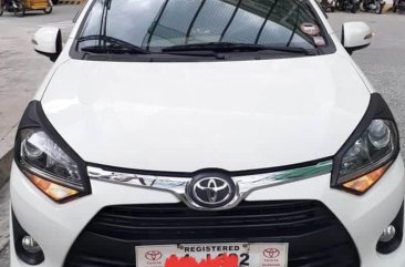 White Toyota Wigo for sale in Manila