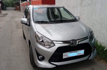 Silver Toyota Wigo for sale in Manila