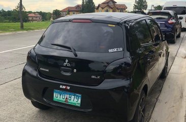 Selling Black Mitsubishi Mirage for sale in Las Piñas