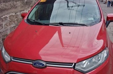 Selling Red Ford Ecosport 2017 in Malabon