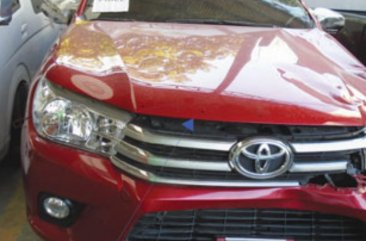 Sell Red Toyota Hilux in Bacolod