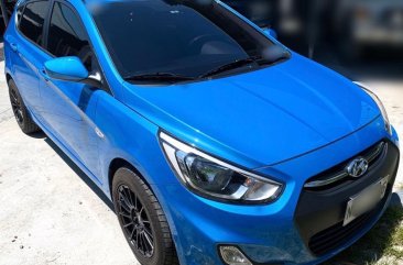 Blue Hyundai Veloster 2018 for sale in Muntinlupa