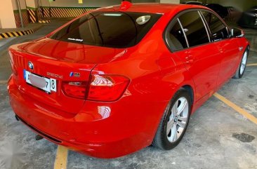 Red Bmw 320D 2014 for sale in Manila