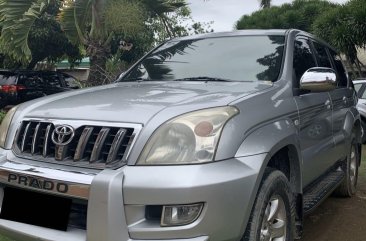 Silver Toyota Land cruiser prado for sale in Cebu City