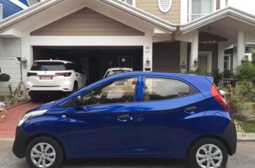 Blue Hyundai Eon 2012 for sale