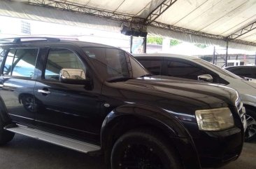 Black Ford Everest 2008 for sale in Davao City