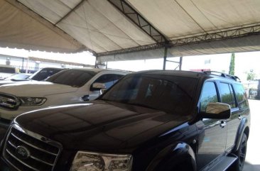 Black Ford Everest 2008 for sale in Davao City