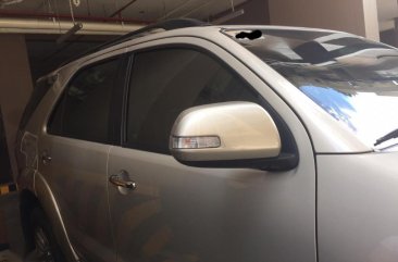 Silver Toyota Fortuner for sale in Quezon City