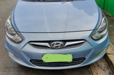 Blue Hyundai Accent for sale in Las Pinas