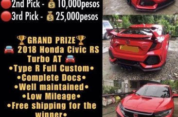 Selling Red Honda Civic in Manila