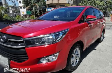 Red Toyota Innova for sale in Danao