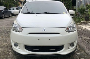 White Mitsubishi Mirage for sale in Quezon City