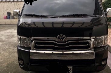 Black Toyota Hiace Super Grandia for sale in Quezon City