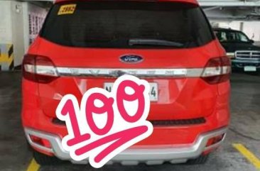 Sell Red Ford Everest in Quezon City