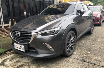 Grey Mazda Cx-3 for sale in Quezon City