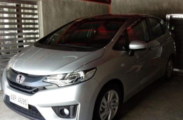 Silver Honda Jazz 2015 for sale in Paranaque City