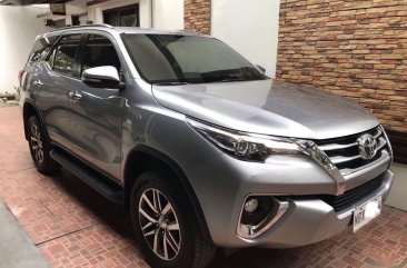 Sell Grey 2017 Toyota Fortuner in Lipa