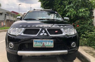 Black Mitsubishi Montero sport 2013 for sale in Manila