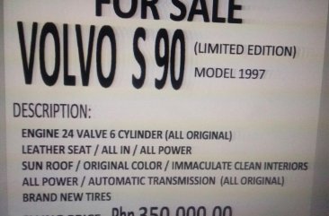 Beige Volvo S90 for sale in Manila