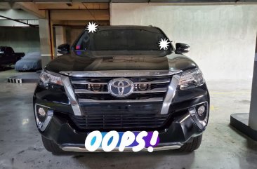 Black Toyota Fortuner for sale in Quezon City