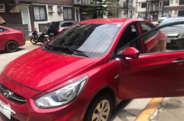 Red Hyundai Accent for sale in Parañaque