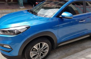 Blue Hyundai Tucson for sale in Manila