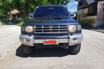 Black Mitsubishi Pajero 2002 for sale in Las Piñas