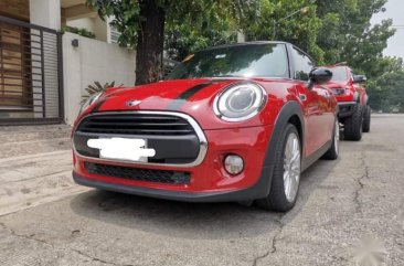 Red Mini Cooper 2018 for sale in Parañaque