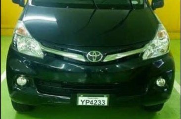 Selling Black Toyota Avanza 2015 in Manila