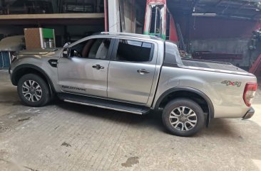 Silver Ford Ranger Double Cab in Manila