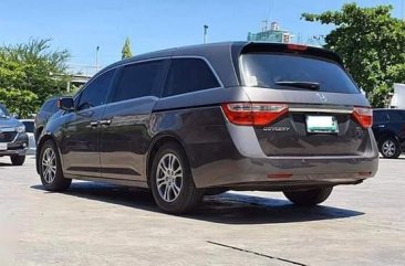 Grey Honda Odyssey 2012 for sale in Manila