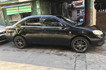 Black Toyota Corolla for sale in Manual