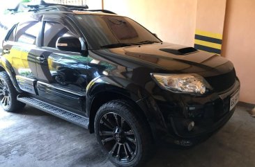 Black Toyota Fortuner for sale in Navotas