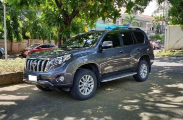 Grey Toyota Land cruiser prado for sale in Quezon City