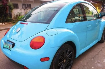 Blue Volkswagen New Beetle 2000 for sale in Quezon City