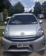 Silver Toyota Wigo for sale in Manila
