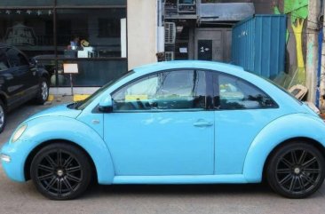 Blue Volkswagen New Beetle 2000 for sale in Quezon City