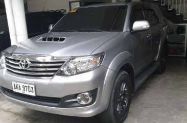 Selling Silver Toyota Fortuner  2.7 (A) 2015 in Manila