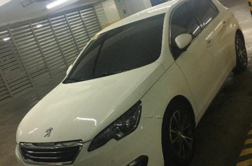 Selling White 2016 Peugeot 308 16E Auto in Manila