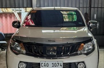 Sell White 2018 Mitsubishi Strada in General Trias