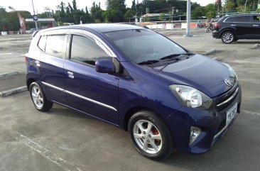 Blue Toyota Wigo for sale in Lipa