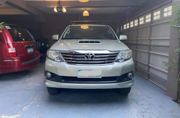 Grey Toyota Fortuner G 4x2 Auto 2013 for sale in Las Pinas