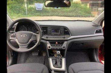 Red Hyundai Elantra 2019 Sedan Automatic for sale in Quezon